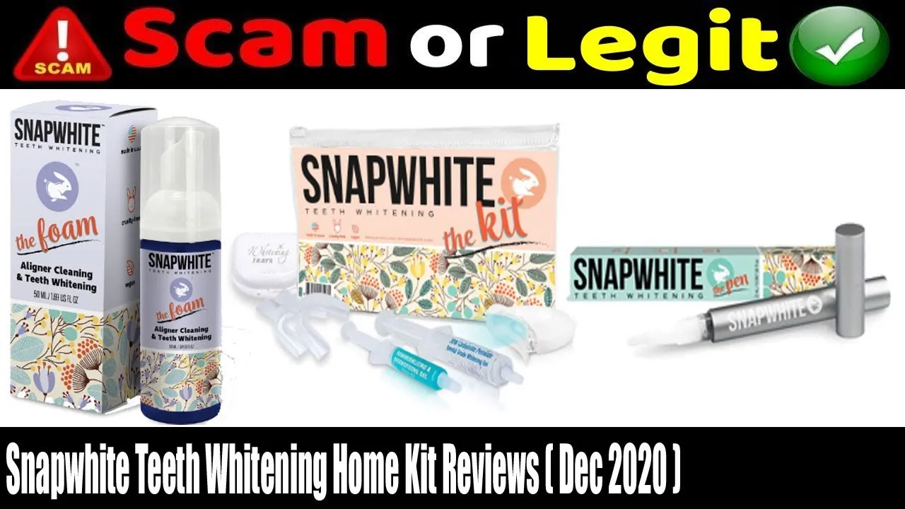 29044 snap white kit sensitive teeth