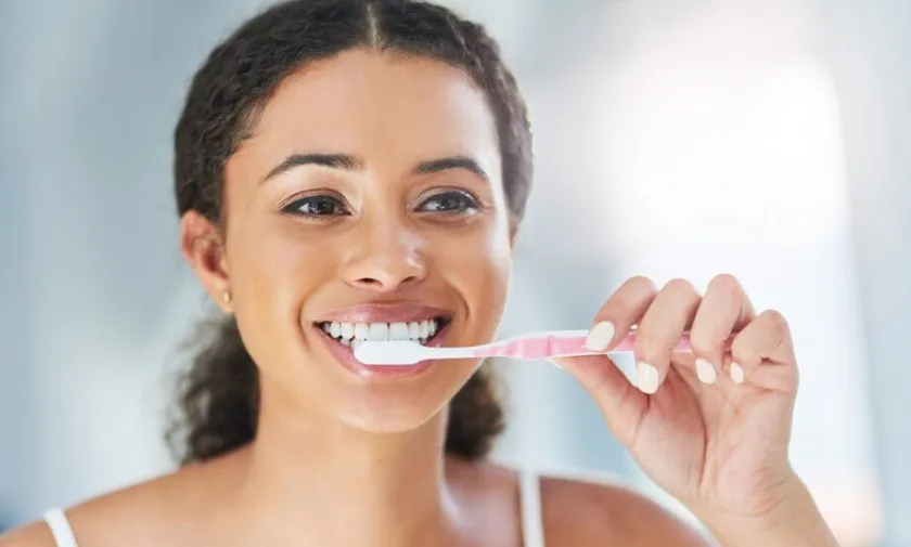 29116 flossing teeth