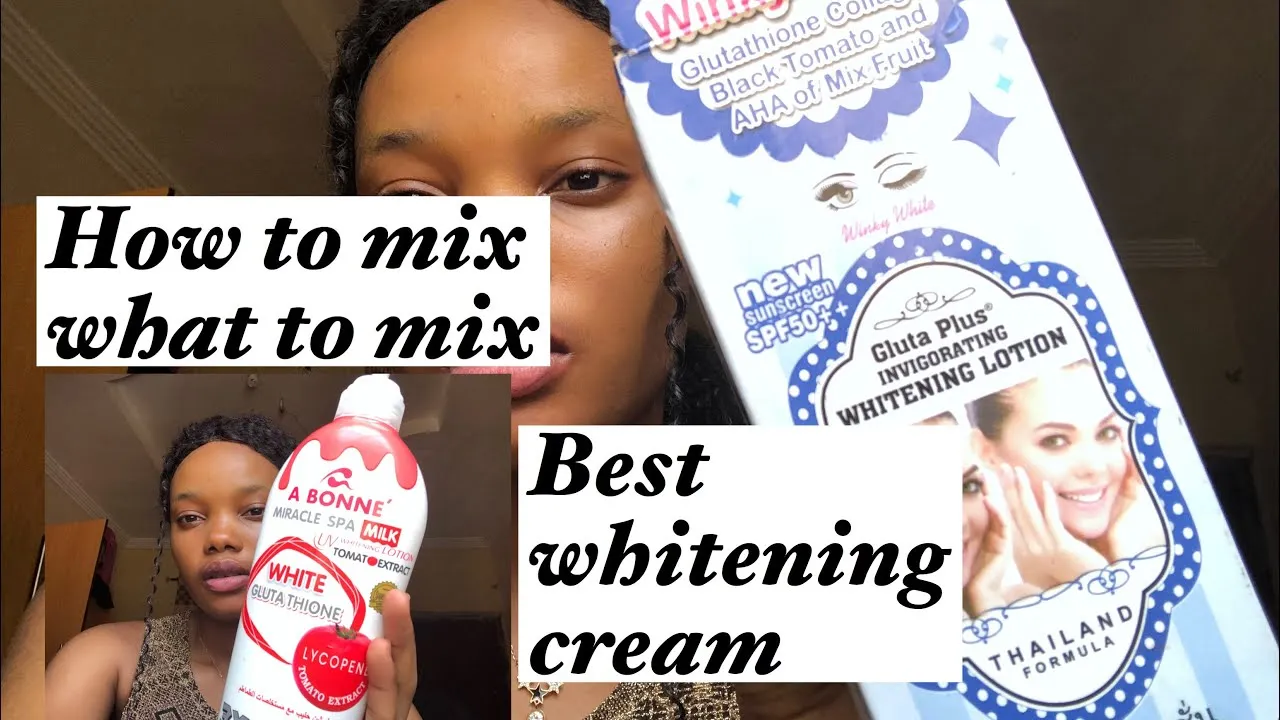 29119 whitening cream mixture even skin