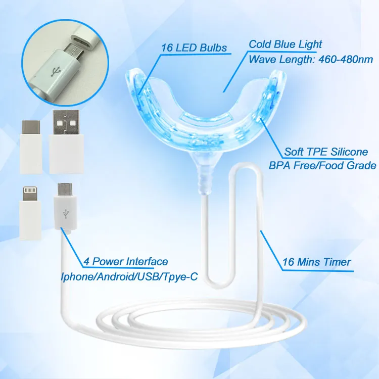 29162 uv light teeth whitening kit faster results