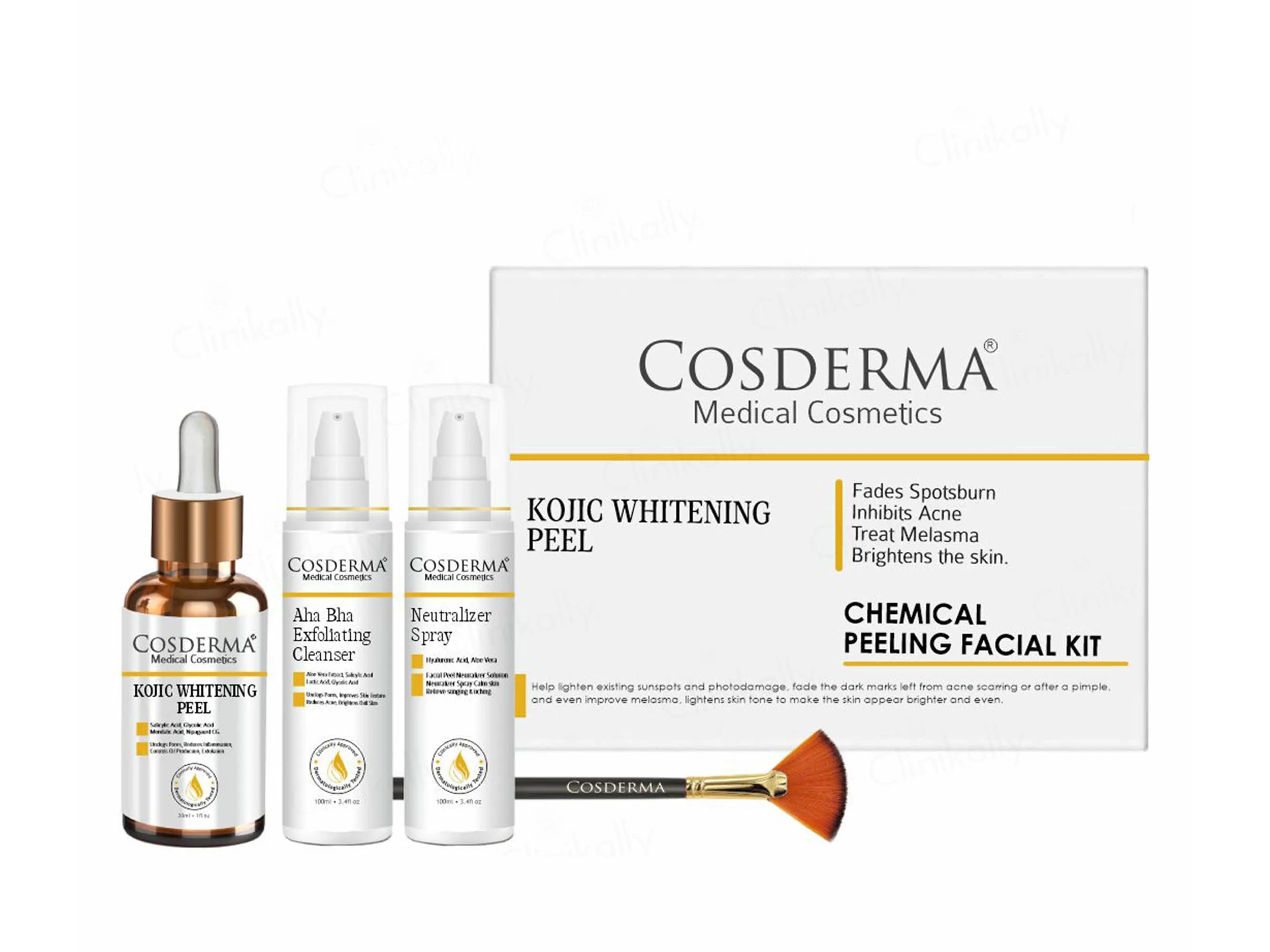 29200 kojic whitening gel peel