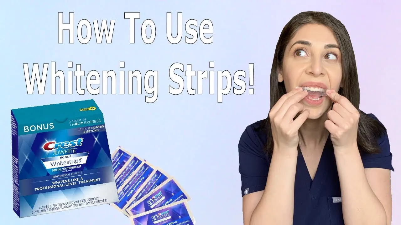 29318 whitening strips application