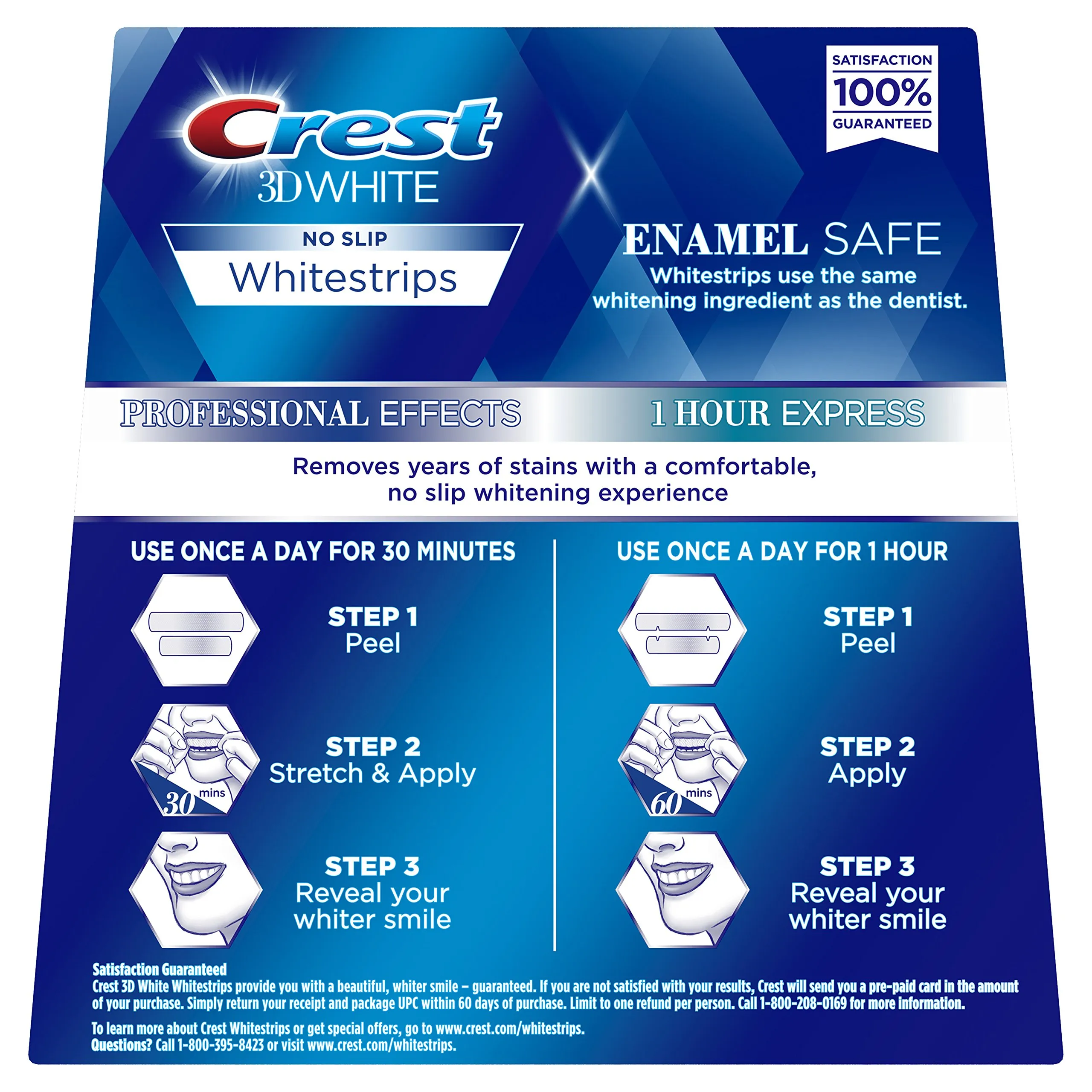 29318 whitening strips packaging