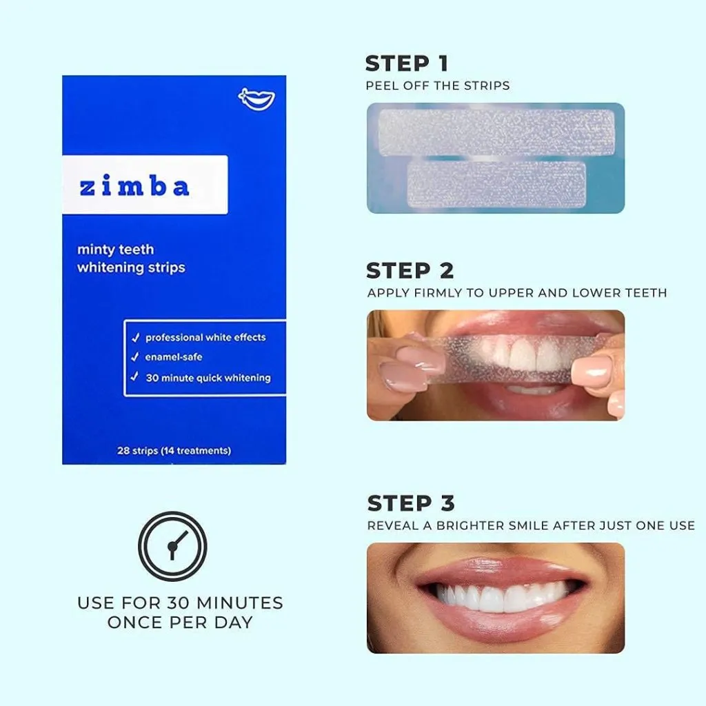 29330 zimba whitening strips package